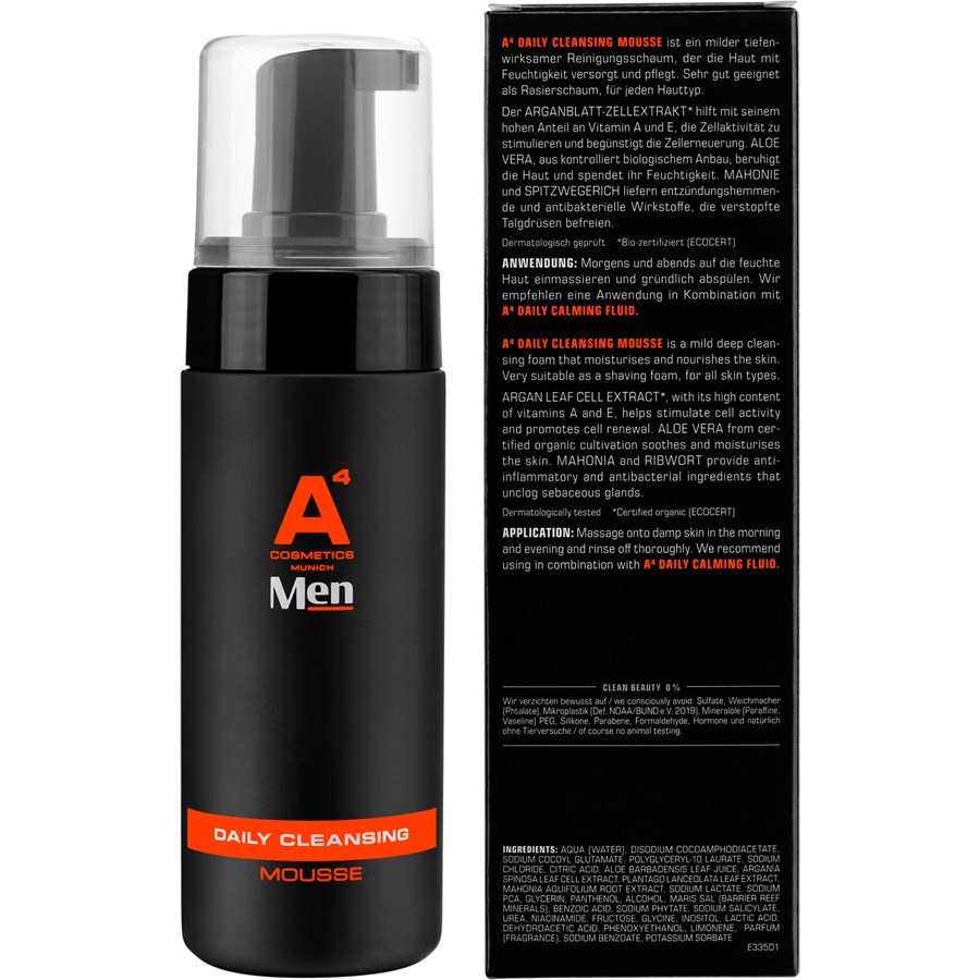 A4 Cosmetics Täglicher Reinigungsschaum