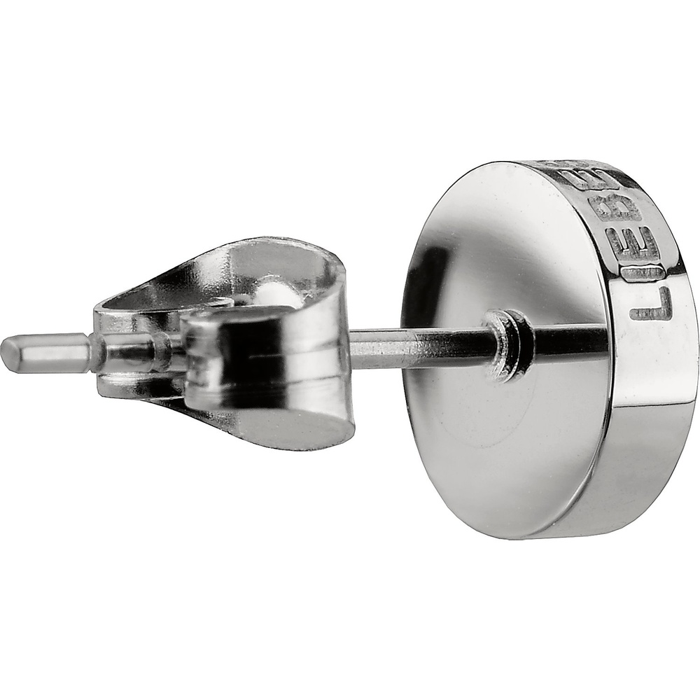 Liebeskind Boucles d'oreilles à fermoir à poussette Acier inoxydable, Argent Boucles d'oreilles