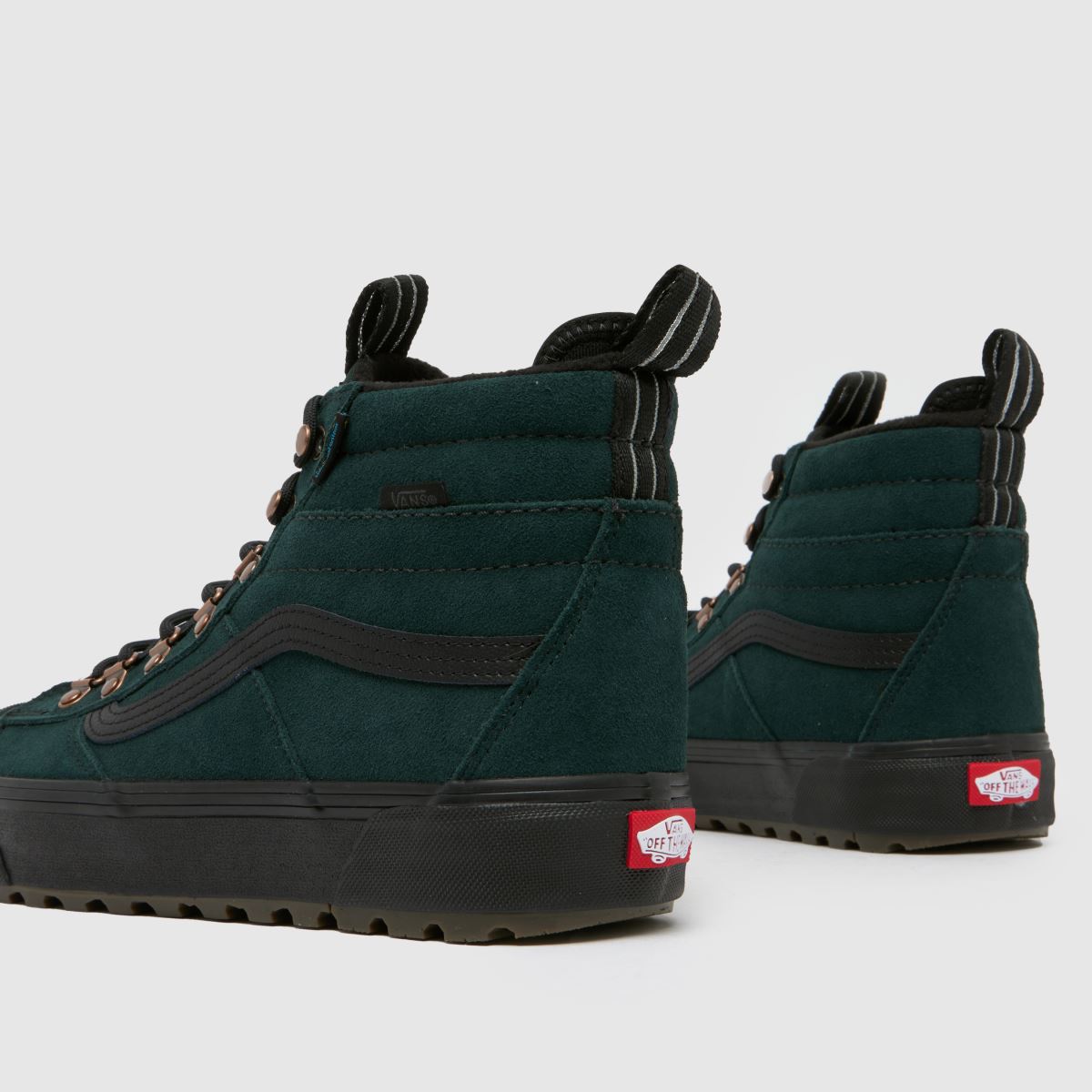 Nepromokavé tenisky Vans MTE Sk8-Hi v černé a zelené barvě