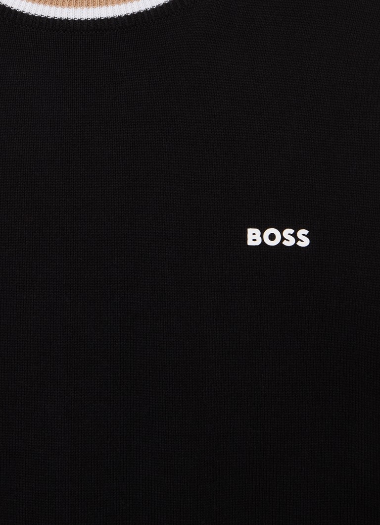 Maglione a maglia fine in misto lana HUGO BOSS