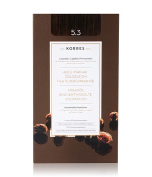KORRES Arganöl Hochentwickelte Haarcoloration Golden Honey Light Brown / Hellbraun Gold 5.3 Haarfarbe-1 Stk