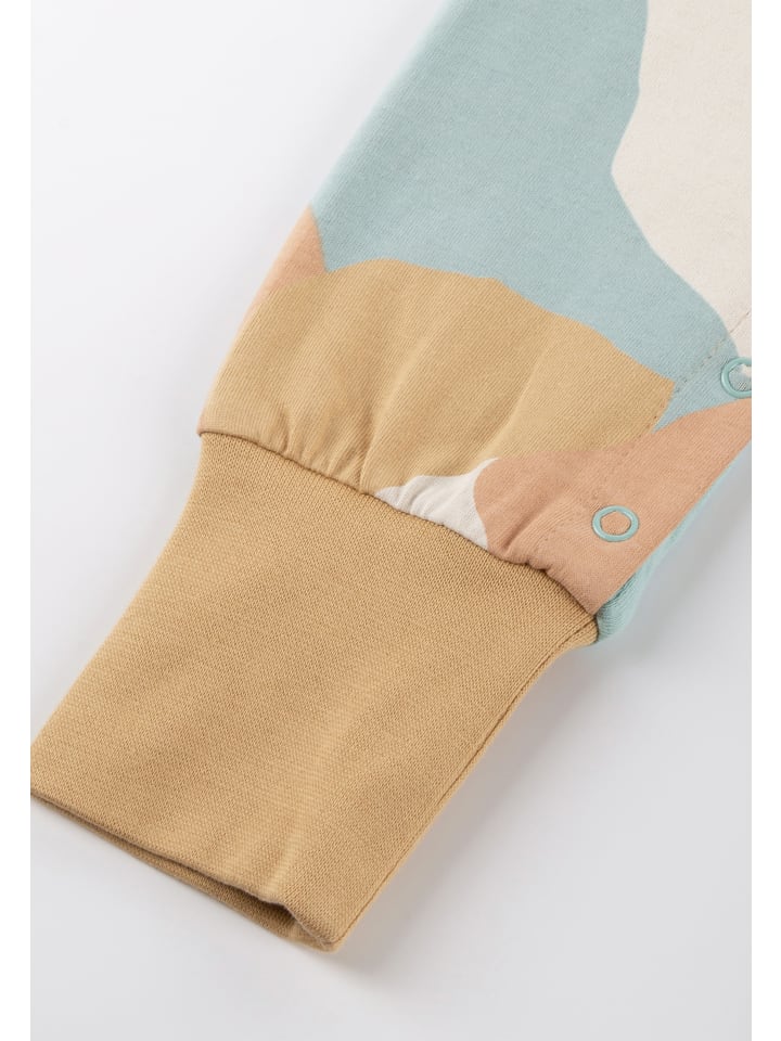 Sigikid Overall Baby Nachtwäsche in Hellblau/Hellbraun günstig kaufen