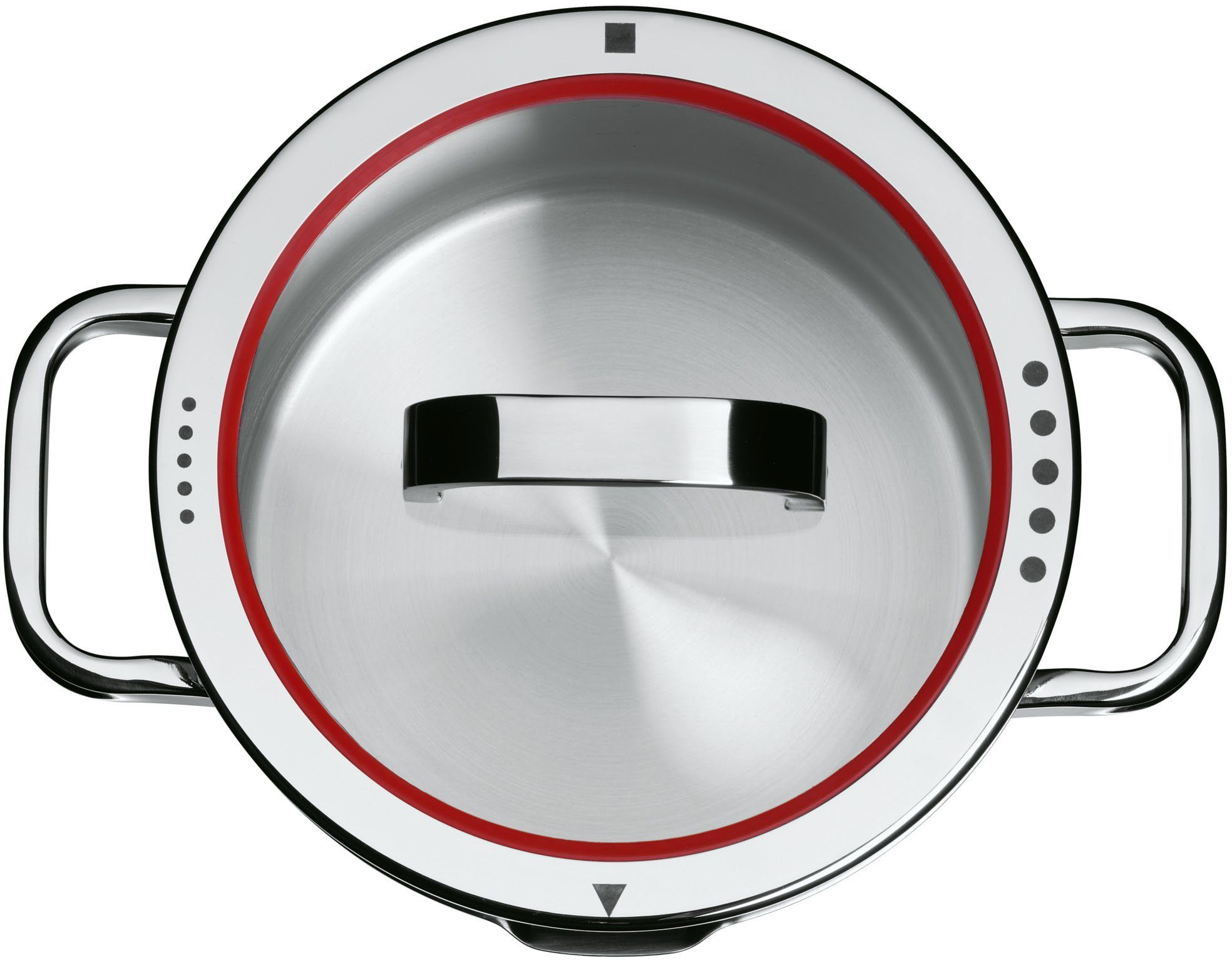 WMF Topf-Set Function 4, Cromargan® Edelstahl Rostfrei 18/10 (Set, 5-tlg), Induktionstöpfe