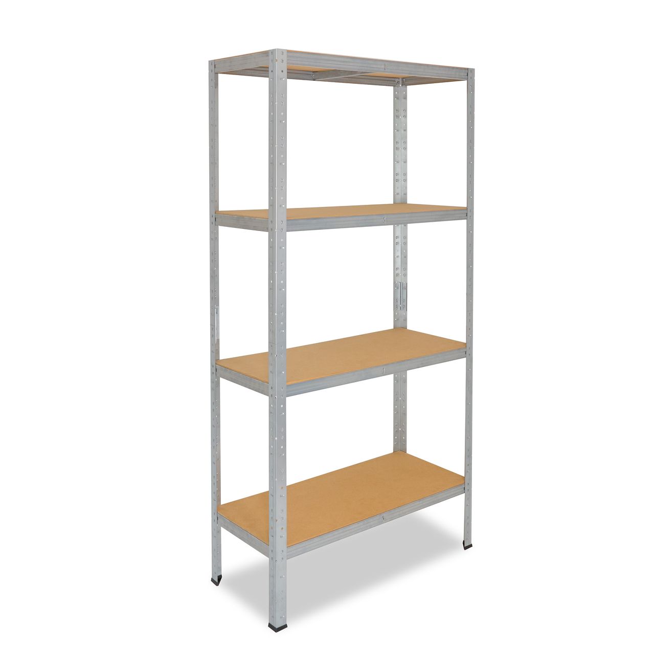 Shelfplaza HOME 180x120x40cm Schwerlastregal in verzinkt mit 4 Böden