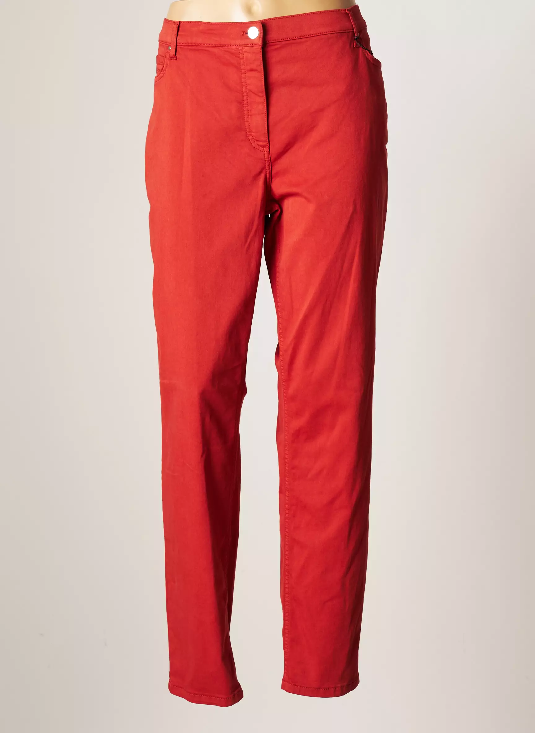 Betty Barclay Pantalons Droits Femme couleur rouge
