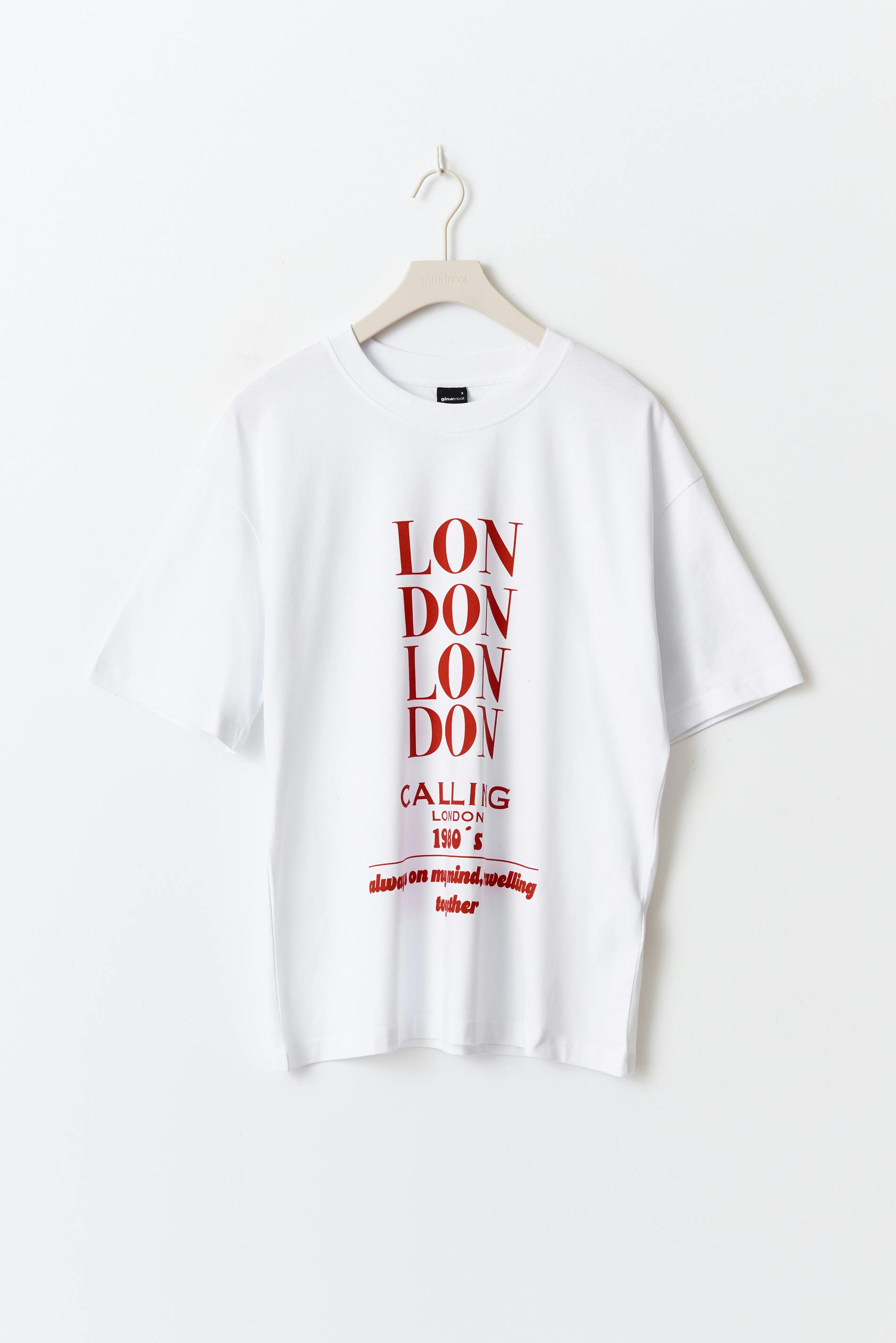 Oversized print tee