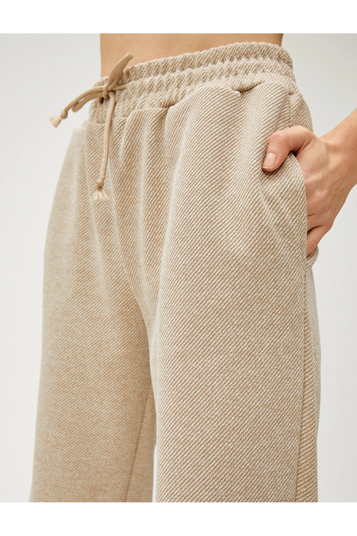 Koton  Jogger-Jogginghose mit Bindetasche an der Taille