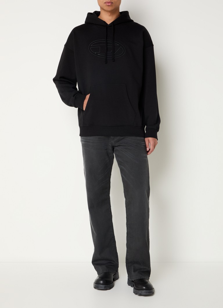 Diesel S-Ummer-Bigoval hoodie with 3D logo print