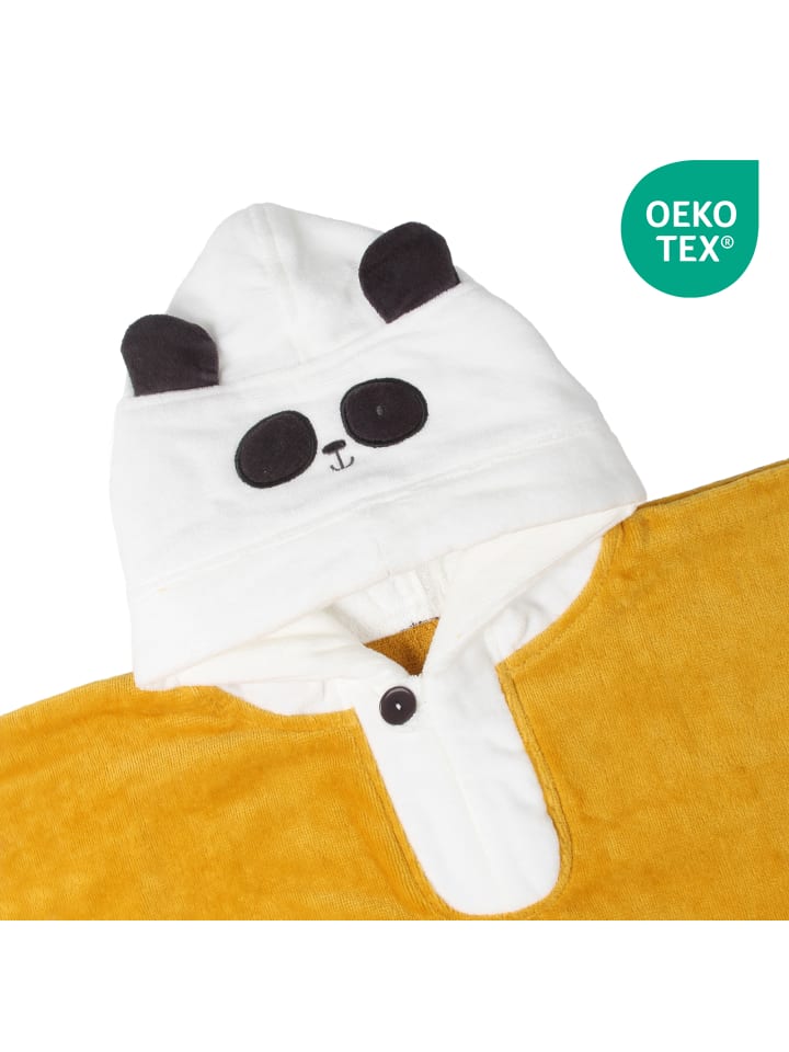 Schlummersack Frottee Badeponcho in Gold günstig kaufen