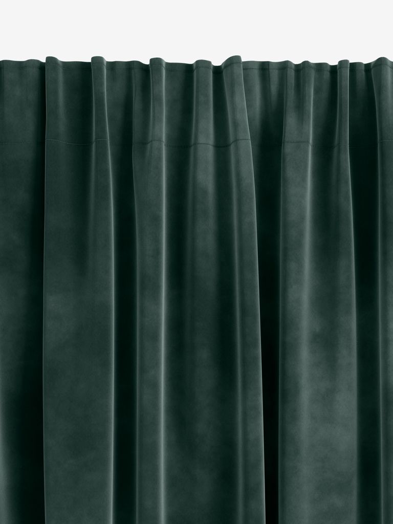 AUSTRA Zasłona AUSTRA 1x140x300cm aksamitna zieleń