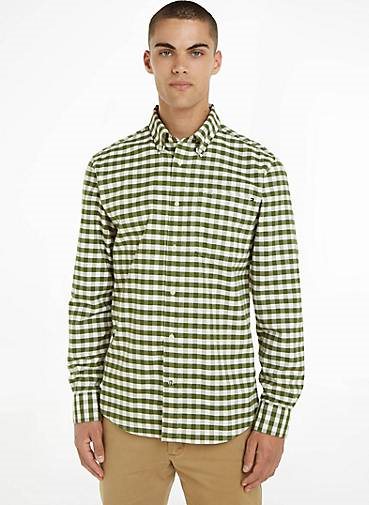 TOMMY HILFIGER Herren Hemd OXFORD BRUSHED Regular Fit