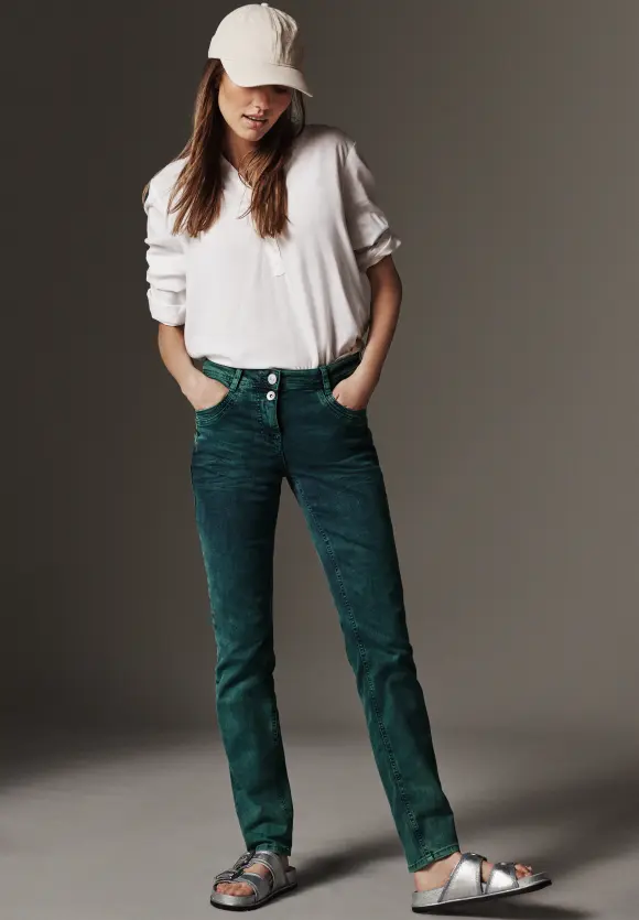 CECIL Casual Fit Jeans in Overdye