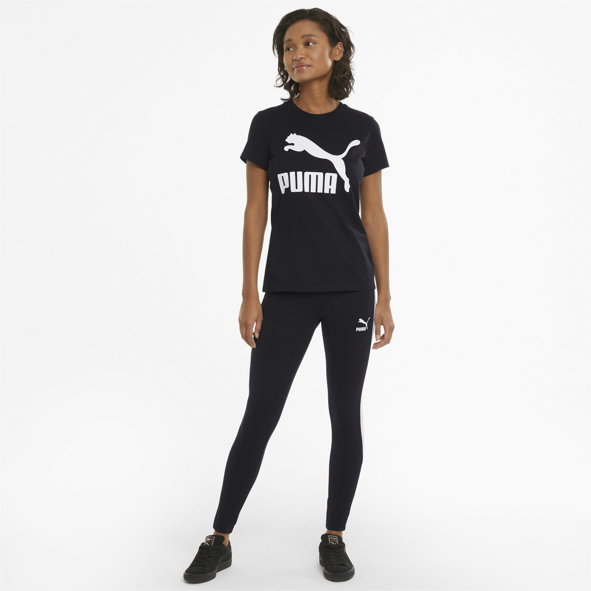 PUMA T-Shirt Classics Logo T-Shirt Damen