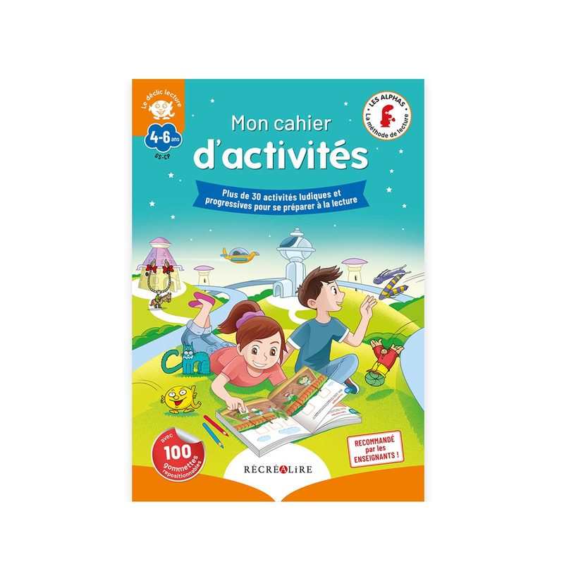 Livre Mon cahier d'activités Le déclic de la lecture - Récréalire