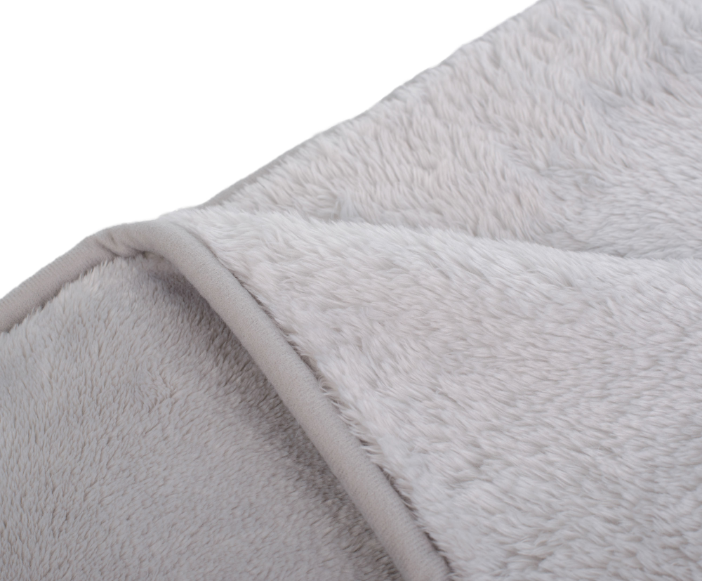 Kuscheldecke Premium silber