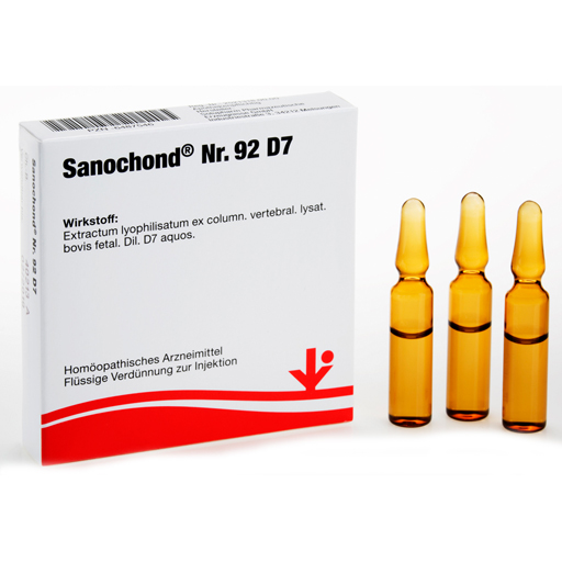 SANOCHOND Nr.92 D 7 Ampullen  5X2 ml  Ampullen