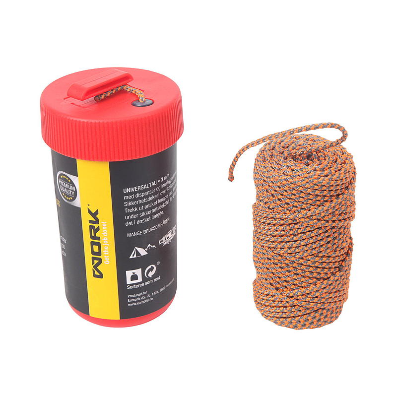 Work Tau 3 mm 30 m, polyester, i boks