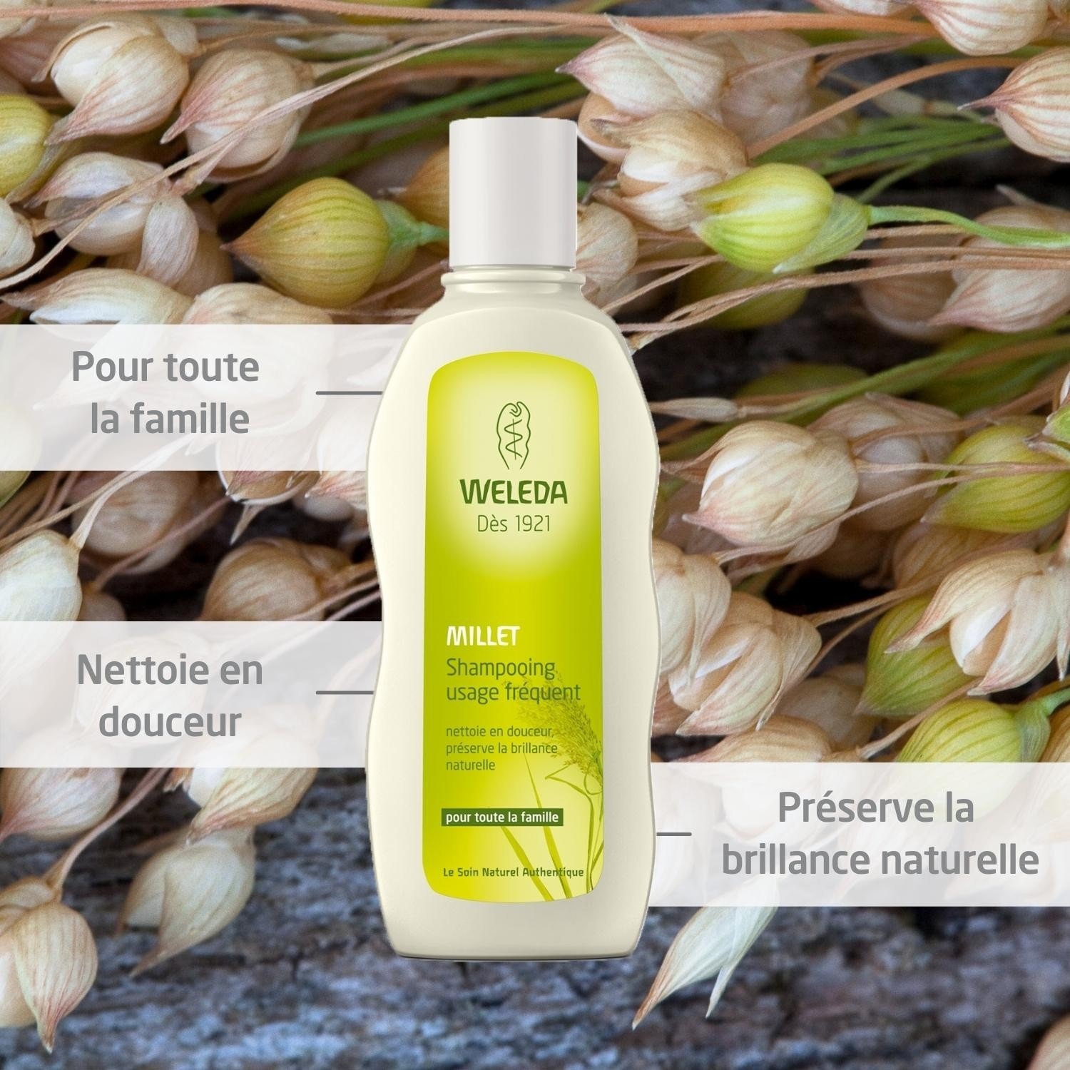 Weleda šampon za čestu upotrebu s prosom - 190 ml