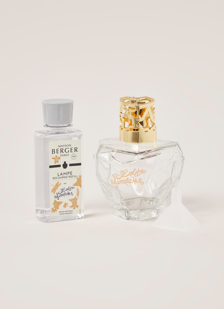Dyfuzor perfum Maison Berger Lolita Lempicka z zapasowym pojemnikiem 180 ml, w pudełku prezentowym.