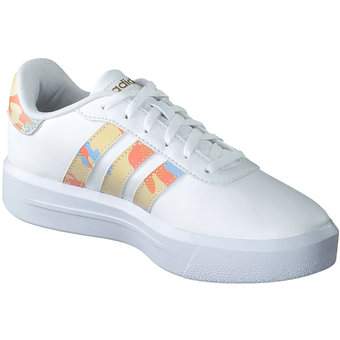 adidas Court Platform Sneaker in weiß