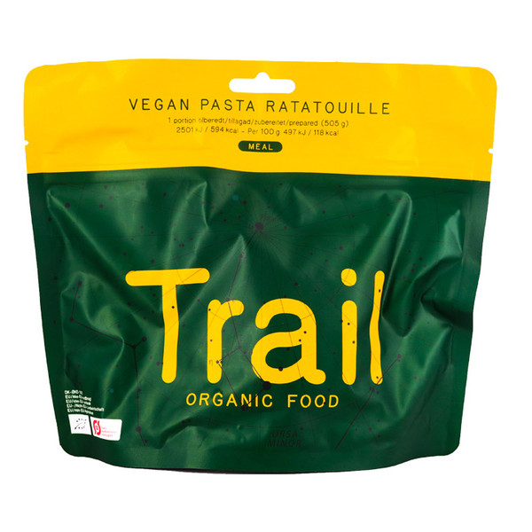 VEGAN RATATOUILLE WITH PASTA - Outdoor Essen