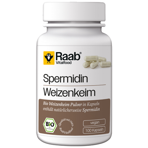 RAAB Vitalfood Spermidin Bio Kapseln  100 St  Kapseln