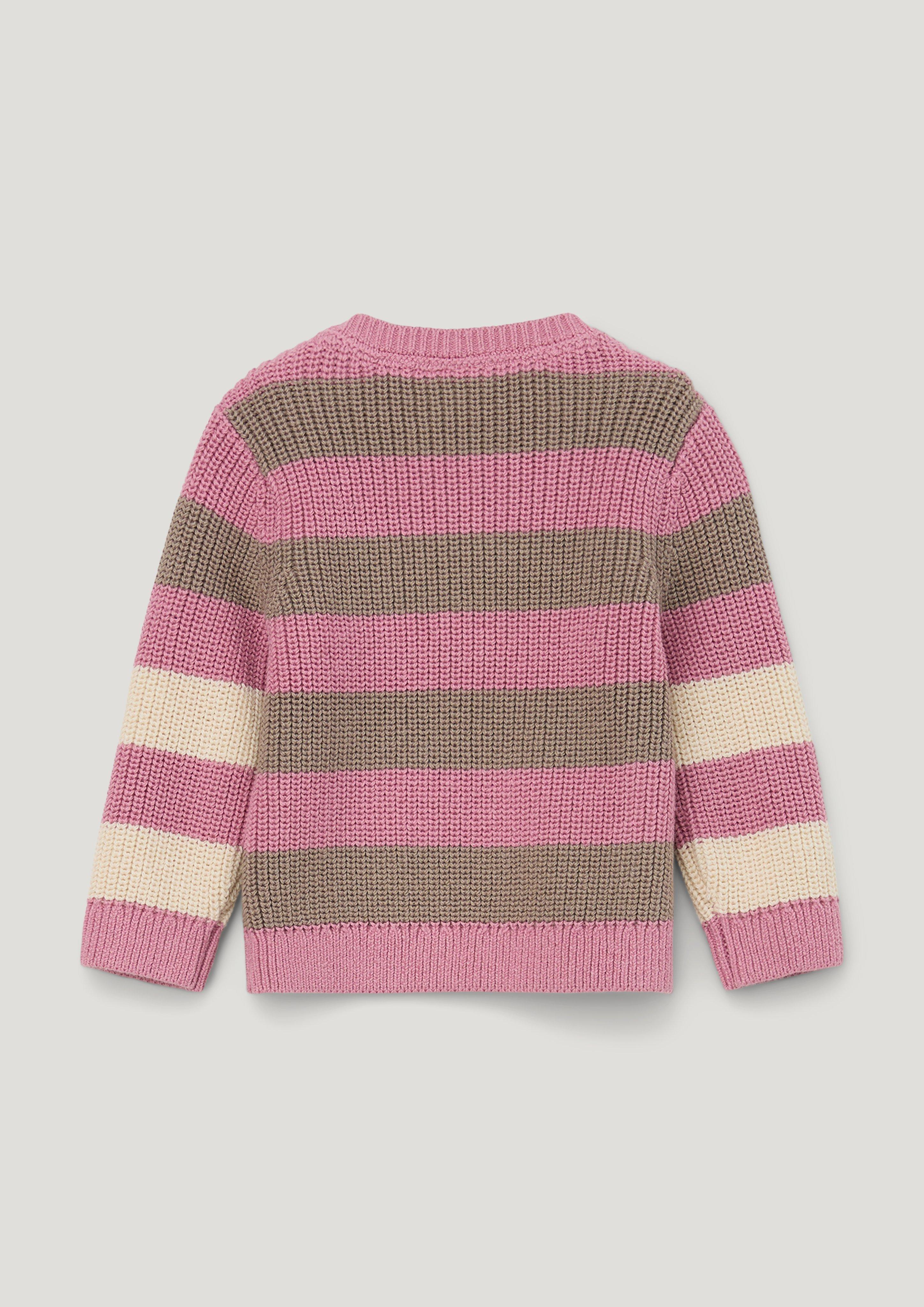 Strickpullover mit Streifen  2134338-43X2