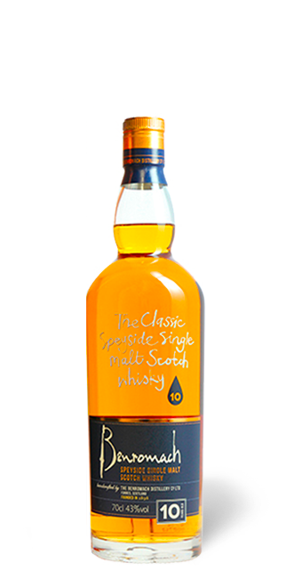 Whisky / Ecosse Benromach   Speyside  70 cl - Single malt - 10 ans d'âge
