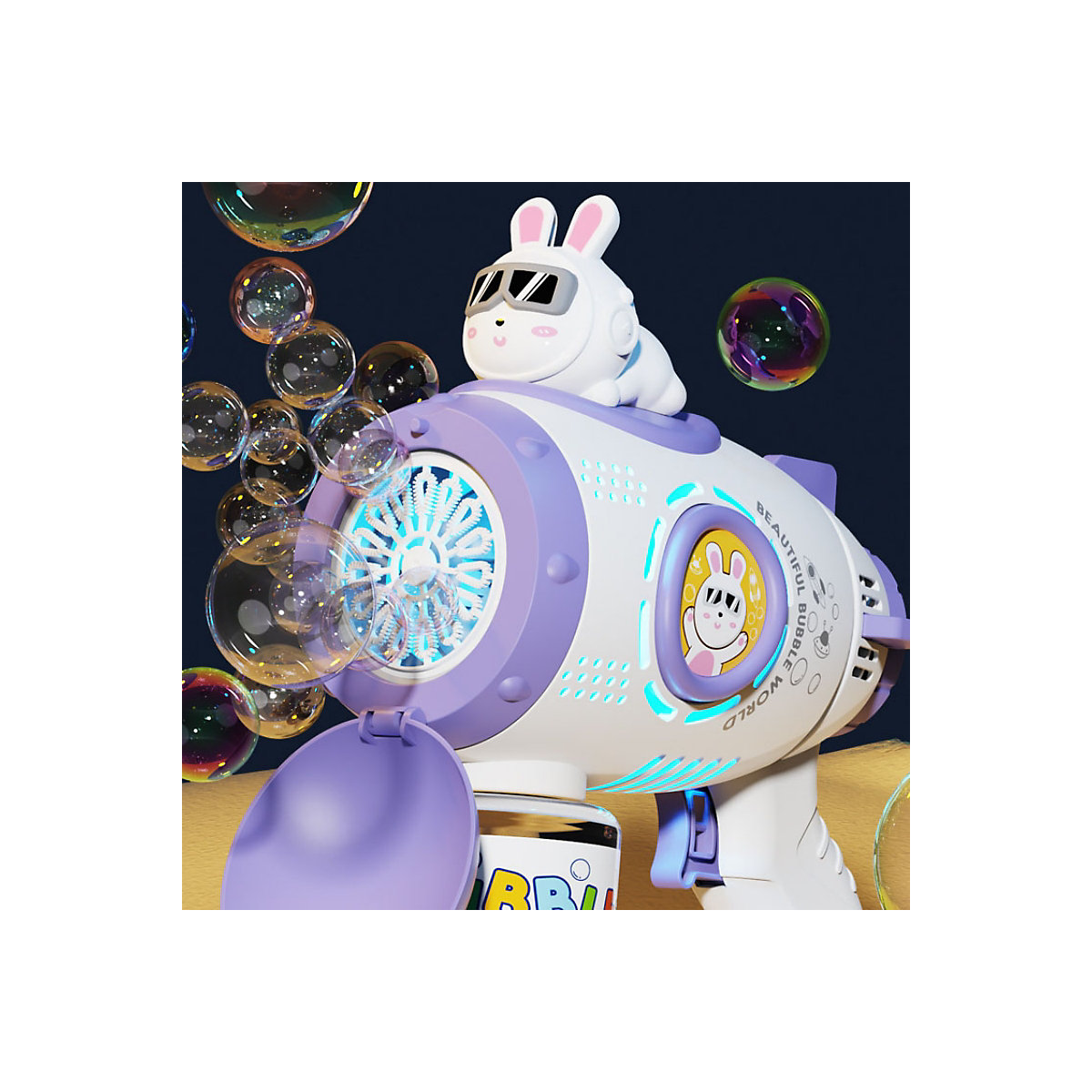 Bubble Gun Raketenwerfer Bubble Blower für Kinder Seife Bubble Maker Sommers pielzeug Astronaut automatische Blasen maschine für Kinder