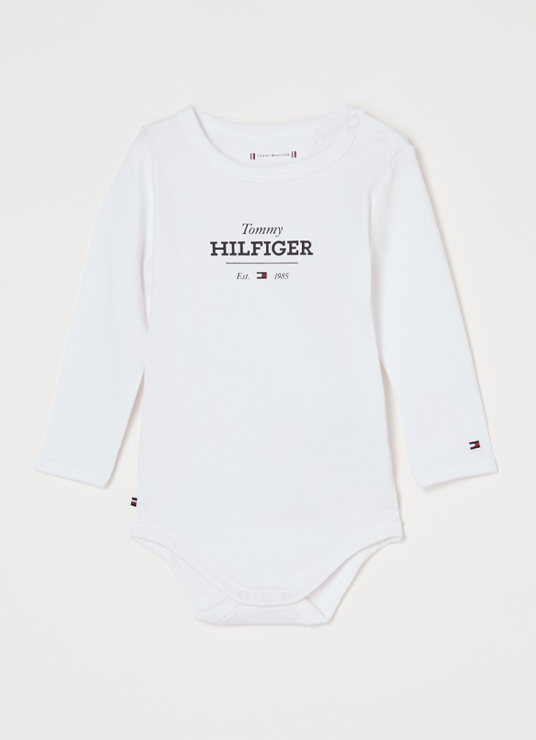 Tommy Hilfiger romperis ar logotipa apdruku