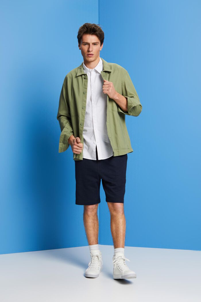Button-Down-Hemd mit Print