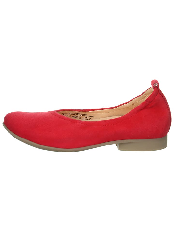 Think! Leder-Ballerinas 