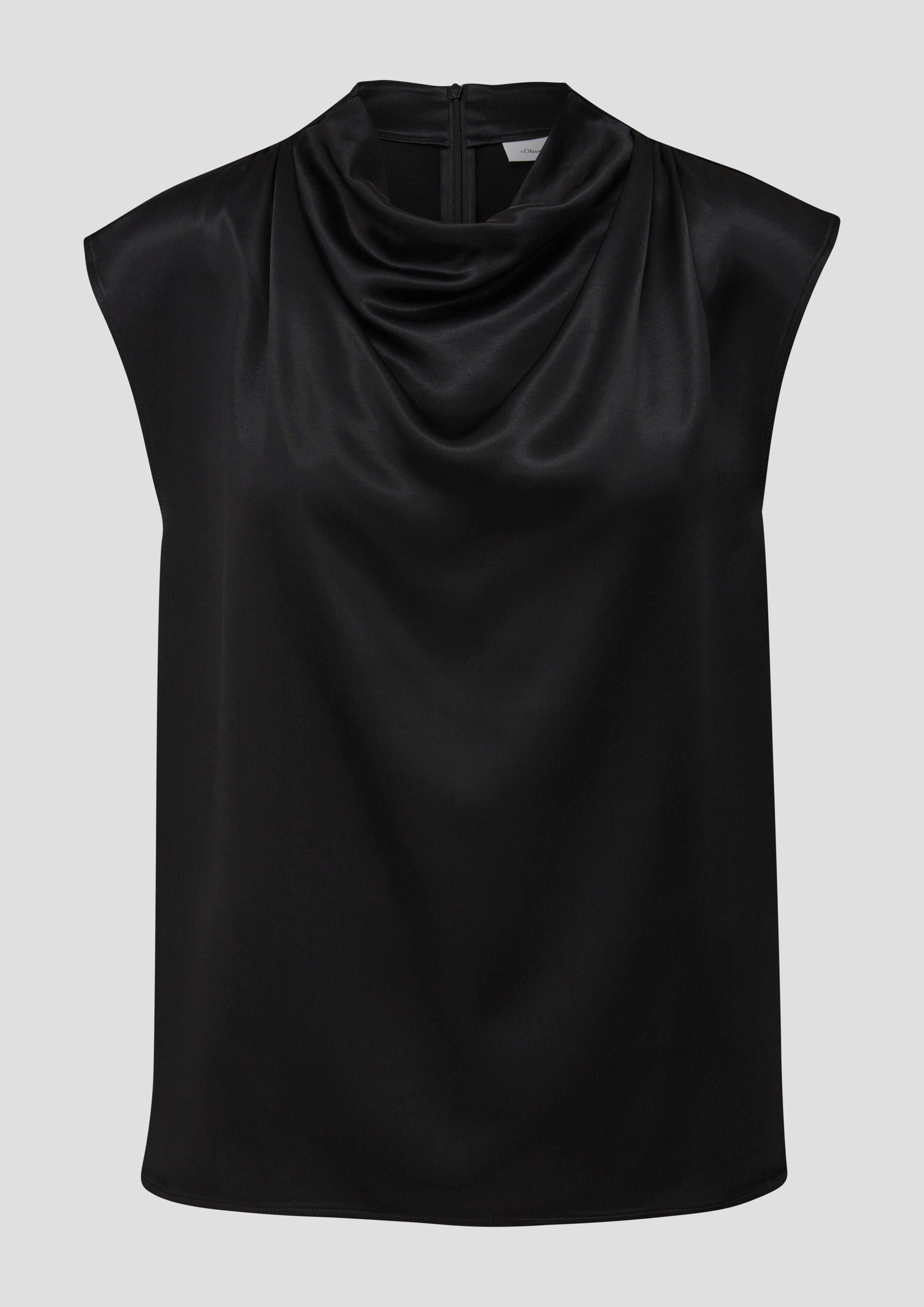 Blusentop aus Satin  2140904-9999