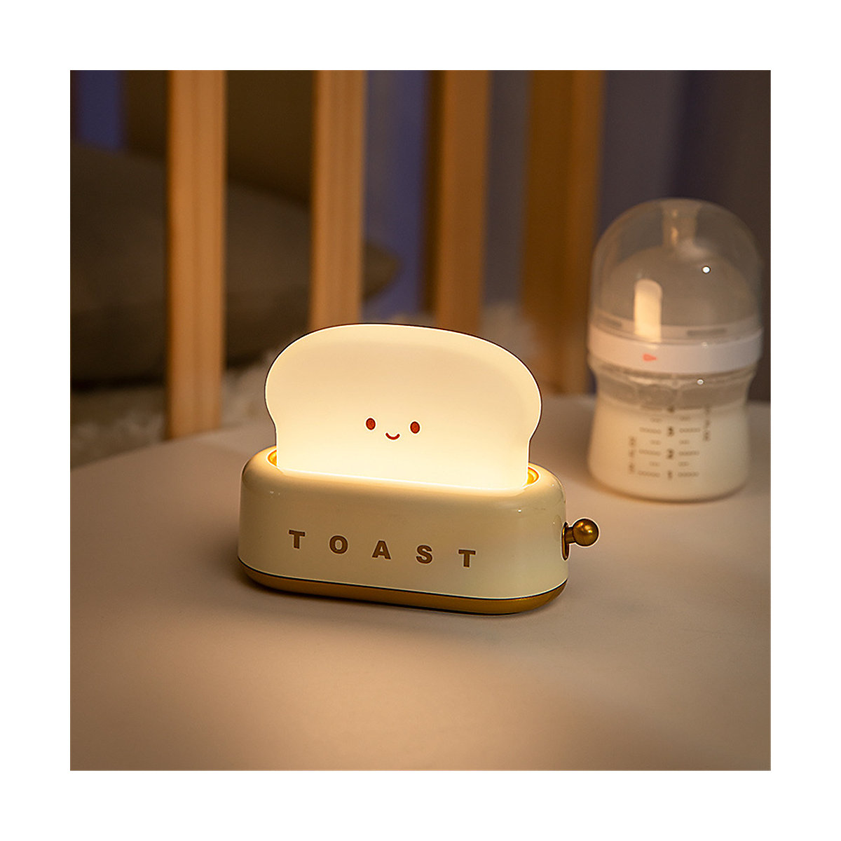 Nachtlampe Toast Nachtlichter für Kinder