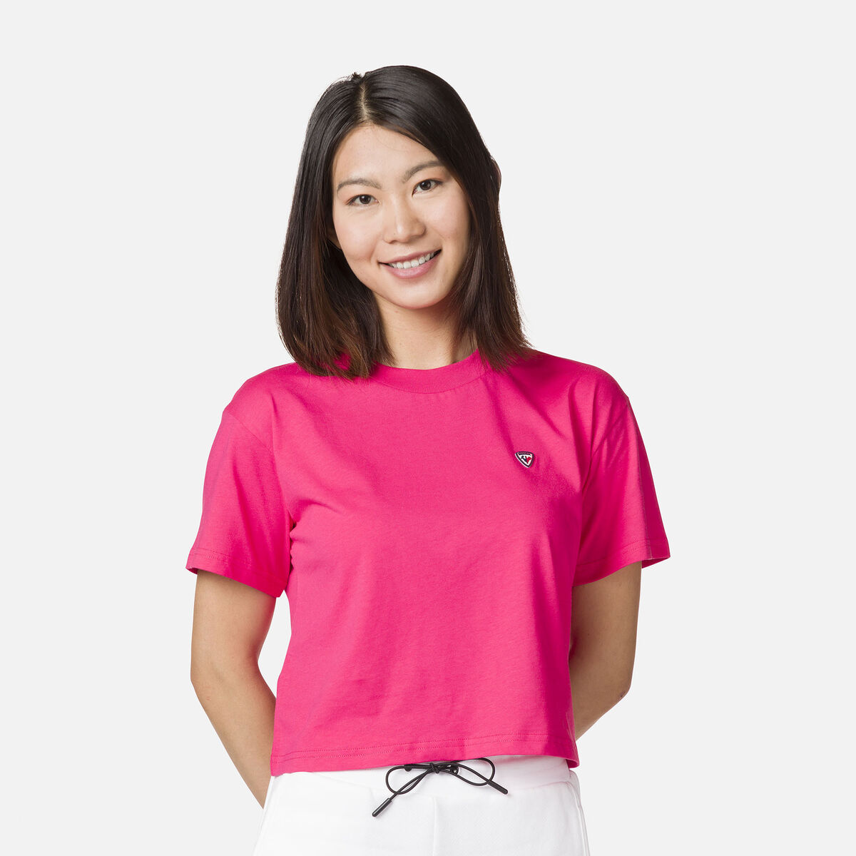 Kurzes Damen-T-Shirt