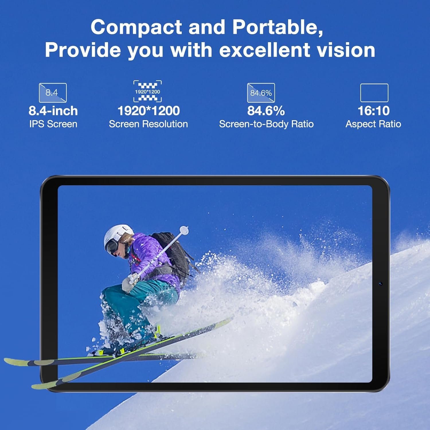 DOOGEE T20 Mini Pro tablet, 20GB RAM (1TB TF) Tablet (8.4