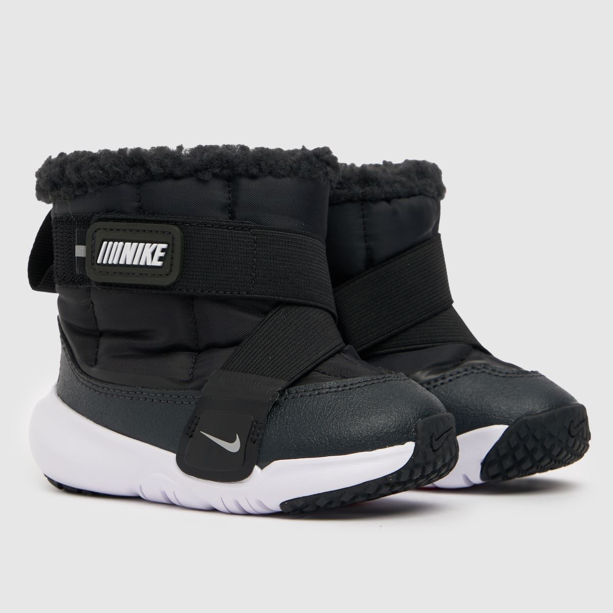 Nike svarta Flex Advance-stövlar för småbarn