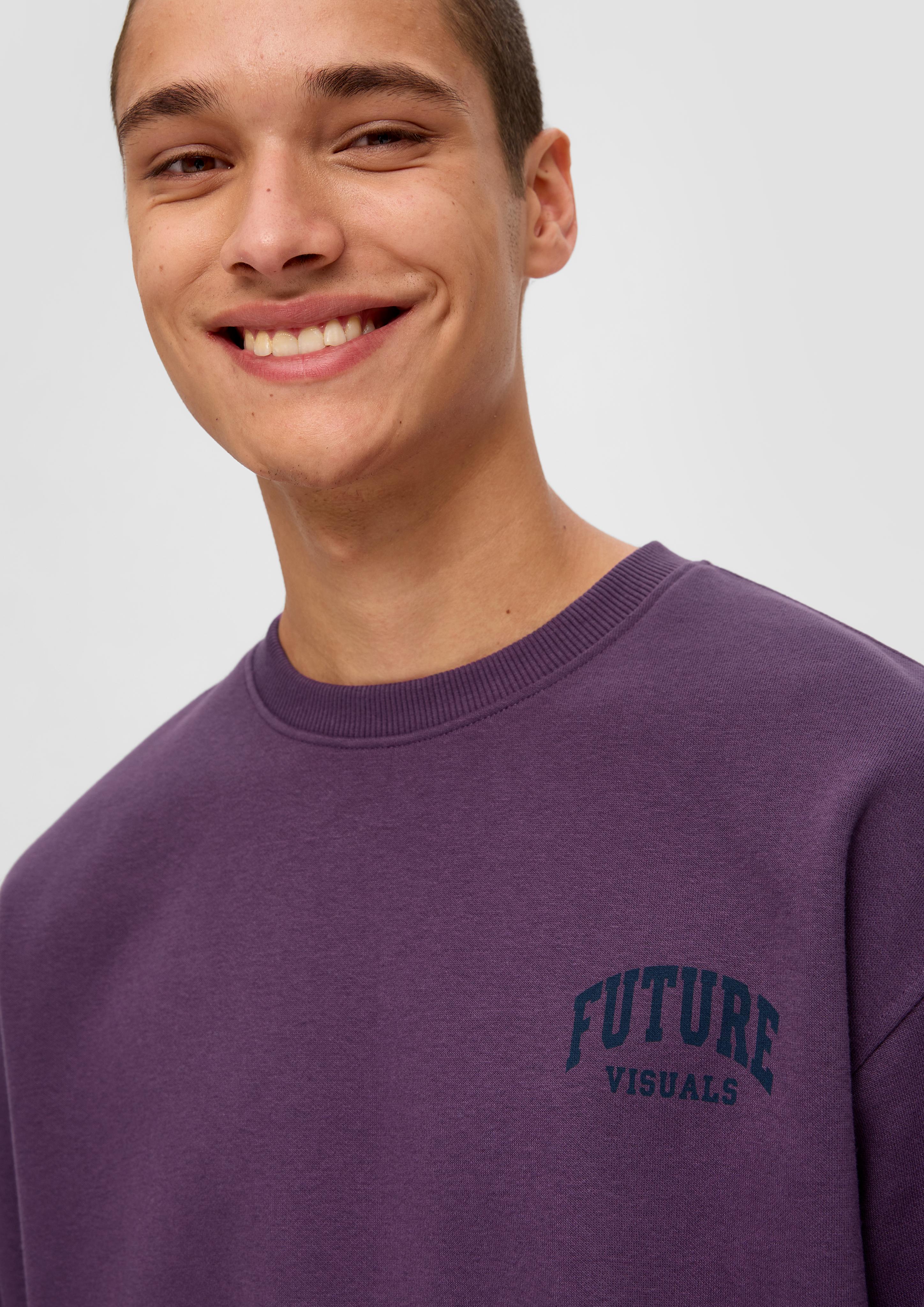 Sweatshirt mit großem Rückenprint  2135029-48D0