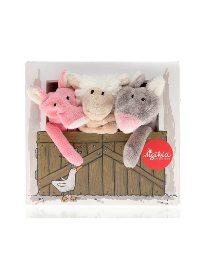 Sigikid Fingerpuppen-Set My Little Theatre in braun günstig kaufen onesize