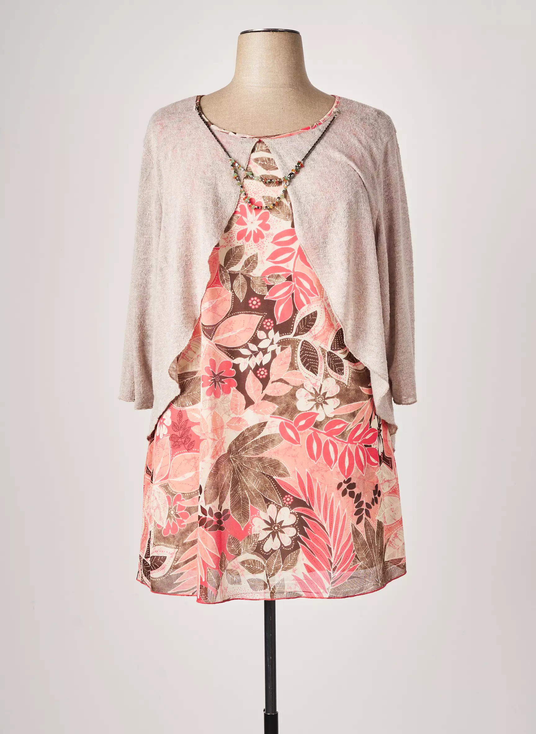 Blee Klum Robes Courtes Femme couleur beige