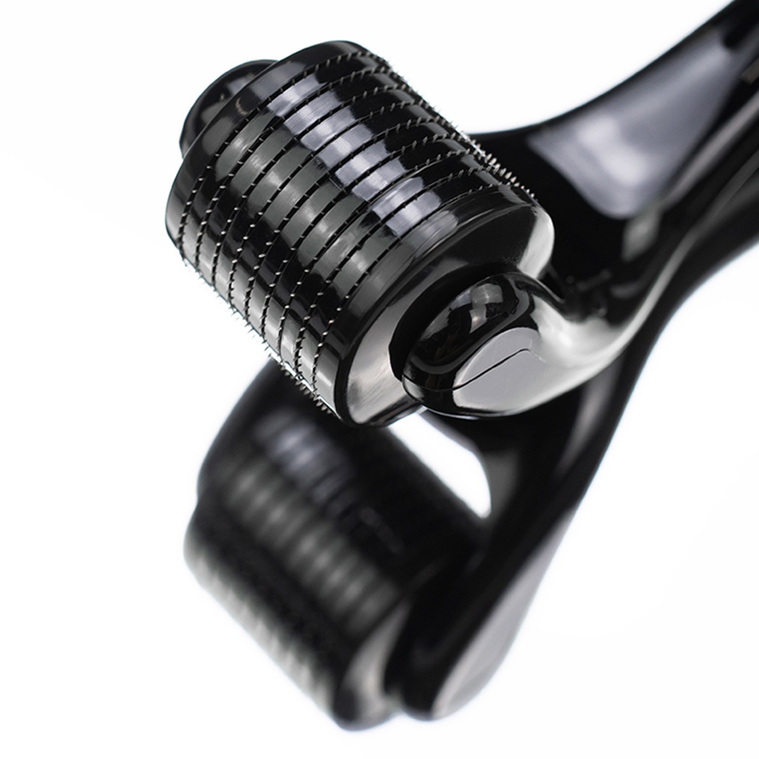 Pleťová maska Fleeky s derma válečkem - regenerační a hydratační s kyselinou hyaluronovou