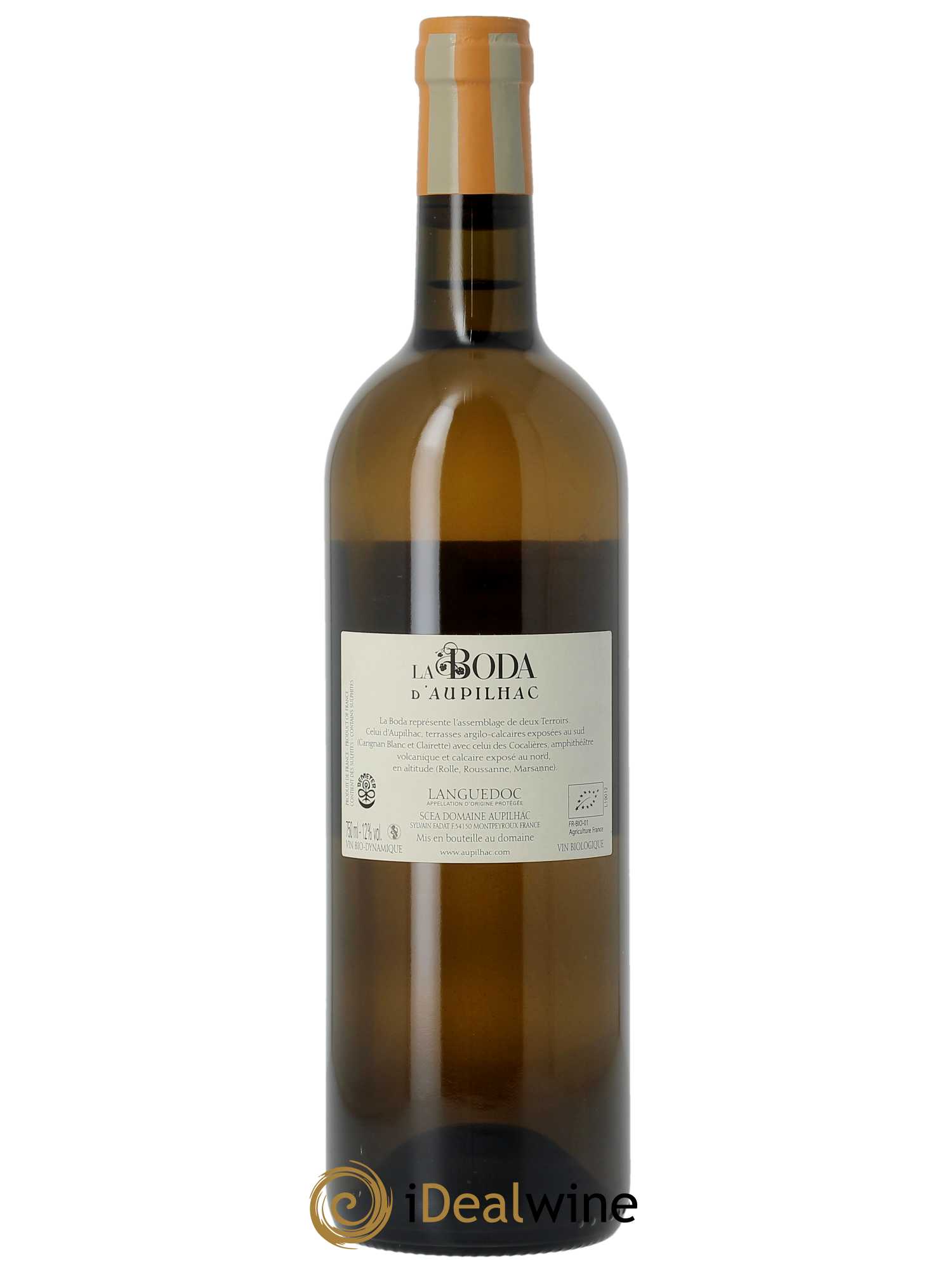 Montpeyroux Aupilhac (Domaine d') La Boda Sylvain Fadat  2019 - Lot de 1 Bouteille