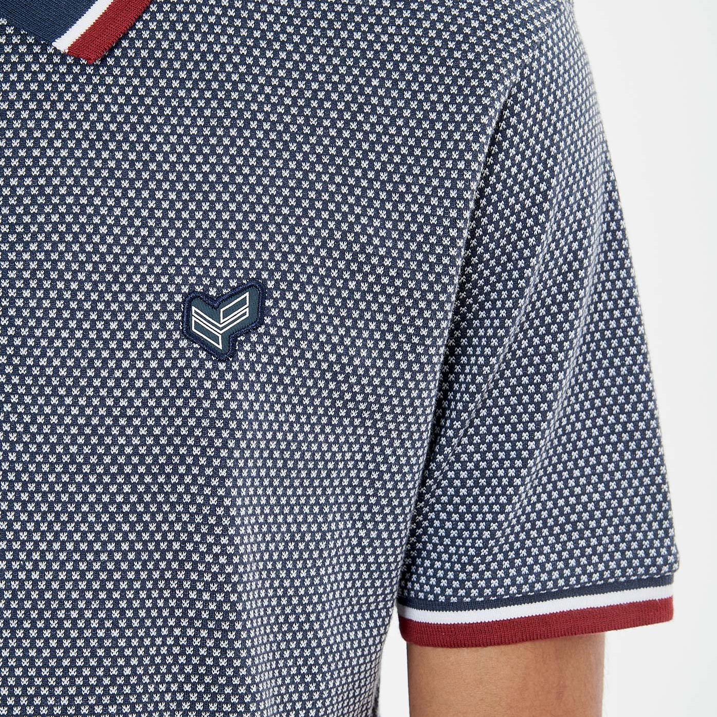 RYCE   Polo bleu marine homme 100% coton
