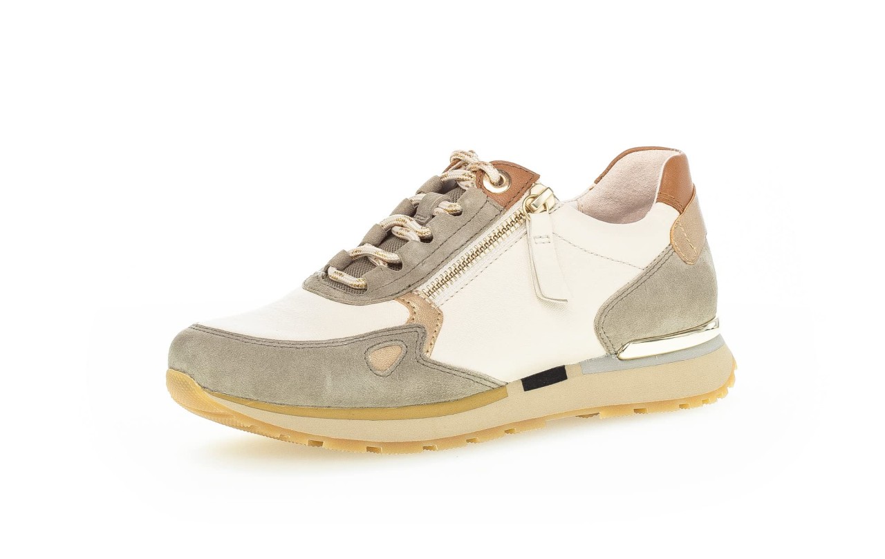 GABOR Freizeit Schnürer beige Comfort 86