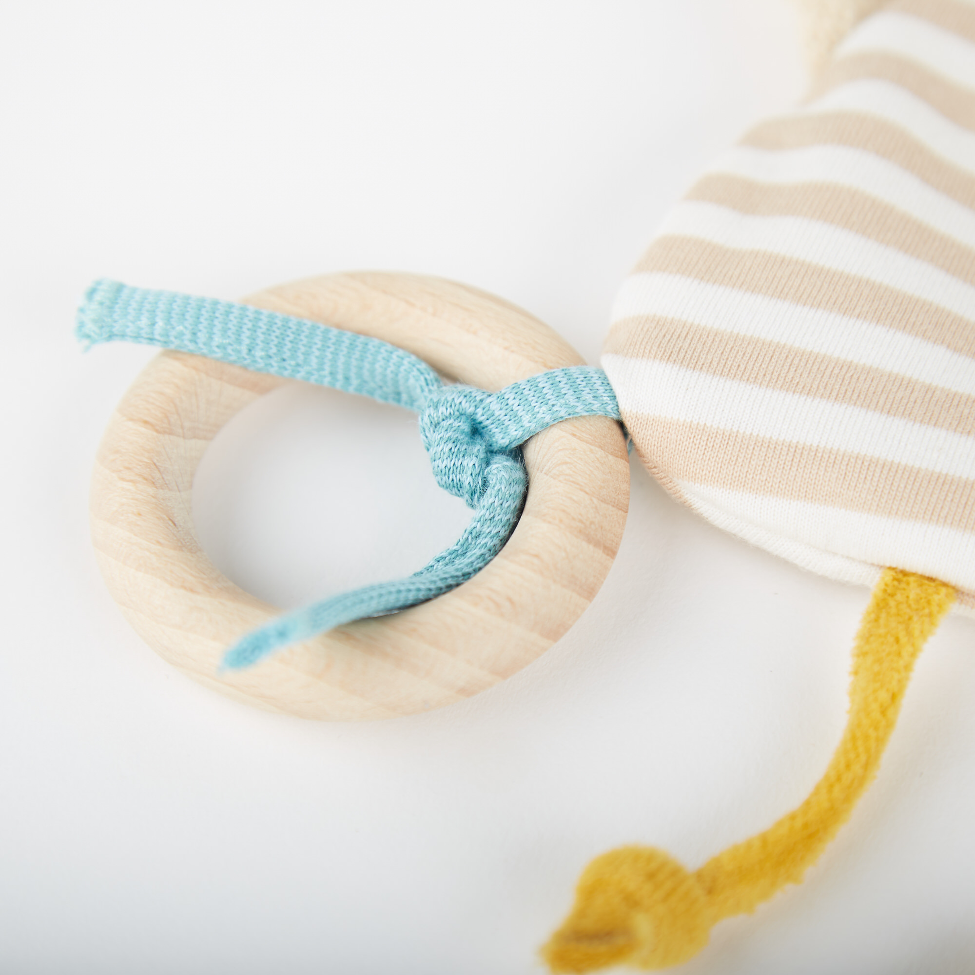 Baby Knistertuch Ente, Green Collection