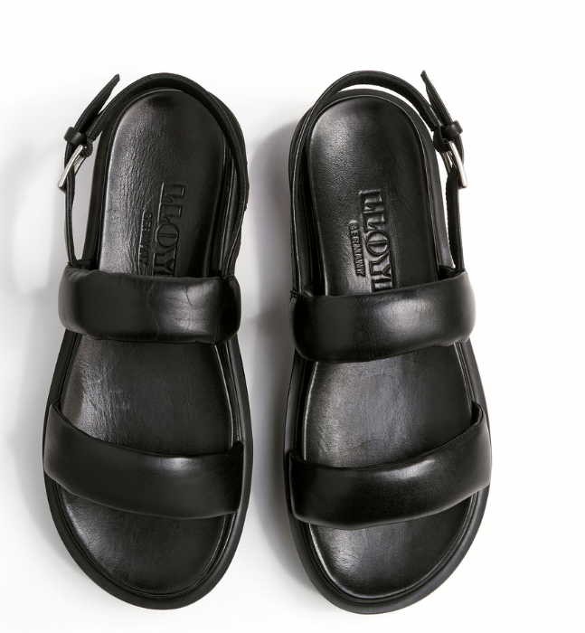 LLOYD Plateau Sandalen schwarz Sandale