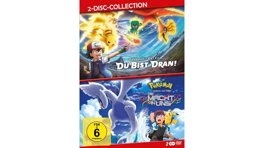 Pokémon: Du bist dran! / Pokémon: Die Macht in uns - 2-Movie-Box  [2 DVDs]