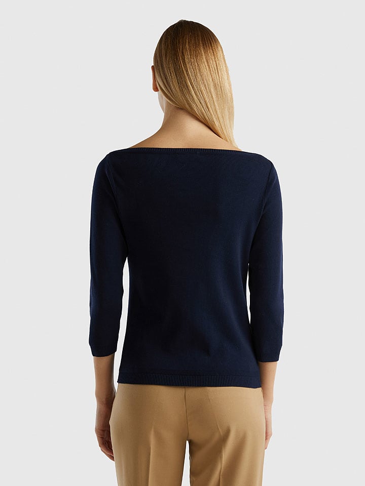 Benetton Pullover in Schwarz günstig kaufen