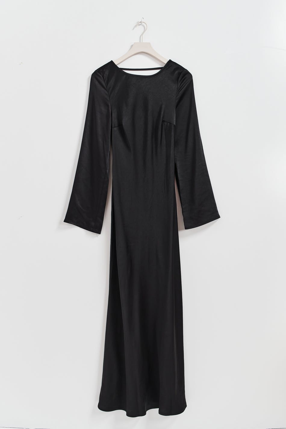 Satin maxi dress