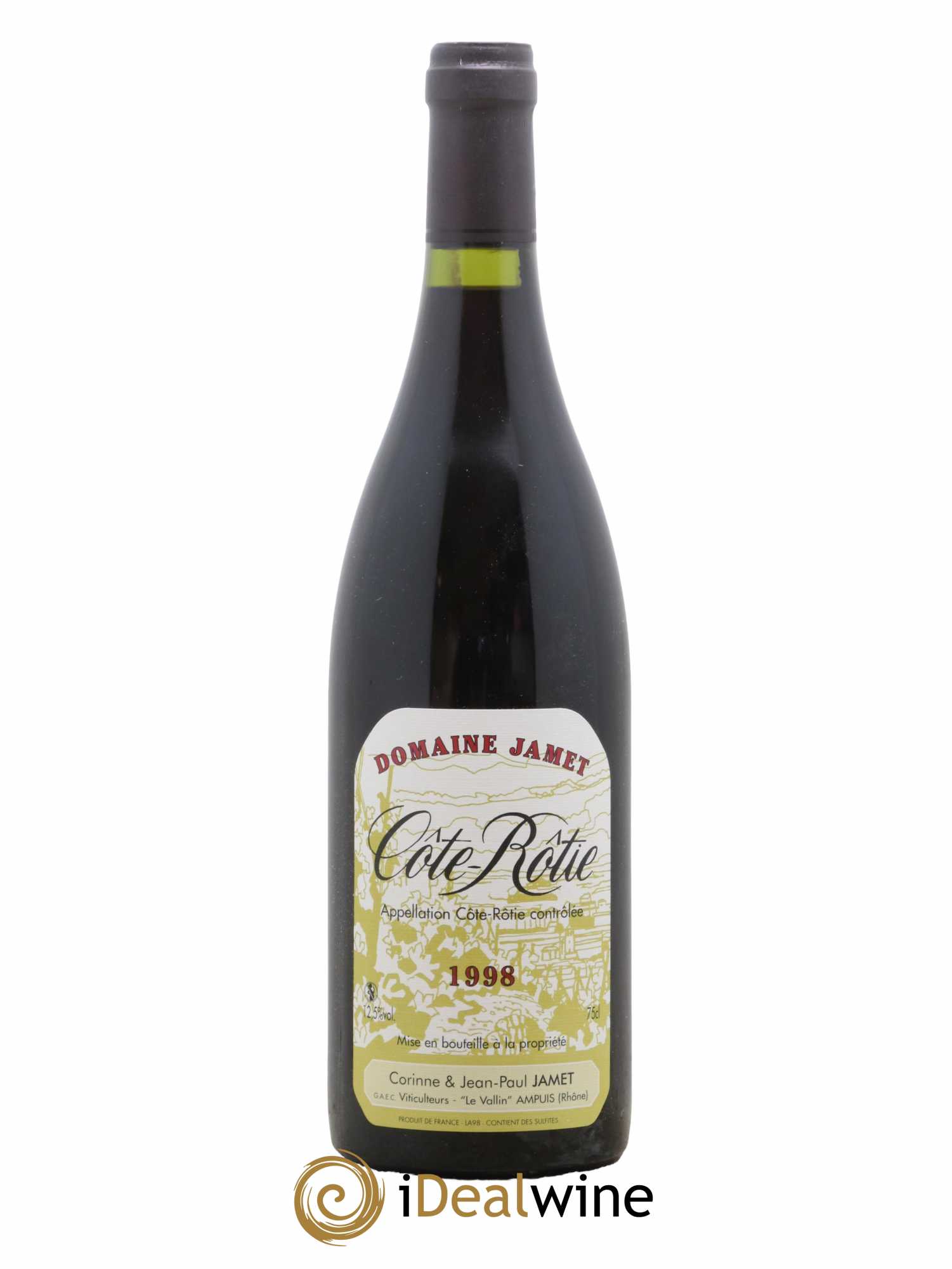Côte-Rôtie Jamet (Domaine)  1998 - Lot de 1 Bouteille